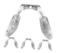 Healeved 12pezzi Cuscinetti Nasali Antiscivolo Per Occhiali Da Silicone Trasparente Per Comfort e Stabilità Compatibili Con Vari Modelli Di Occhiali e Sole