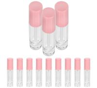 Healeved 12pezzi Flaconi per Lucidalabbra da Viaggio Tubetti per Rossetto Flaconi Portatili per Lucidalabbra da Riutilizzabili e Trasparenti per Viaggi e Uso Quotidiano