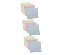 Healeved 12pezzi Panni Microfibra Per Pulizia Occhiali e Schermi Da Colorati Antistatici e Riutilizzabili Per Smartphone Obiettivi e Superfici Delicate