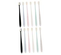 Healeved 12pezzi Spazzolini Da Denti Morbidi Per Adulti Design Ondulato Con Testa Piccola