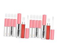Healeved 12pezzi Tubetti Mascara Vuoti Con Punte Ricaricabili Per Cosmetici Contenitori Riutilizzabili Per Eyeliner e Lip Gloss Per e Utilizzo