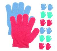 Healeved 14 Pezzi Guanto Da Bagno Esfoliante Asciugamano Tipo Guanto Per Doccia Deterge in Profondità e Rinforza La Resistente e Multiuso Per Corpo e Doccia