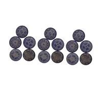 Healeved 15pezzi Amuleti Pietra Di Cristallo Lapis Decorazione Religiosa Giudaica Con Stelle Ispiratrici Perfetti Da Regalare o Portare Tasca