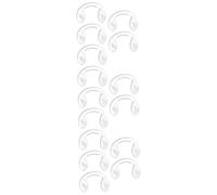 Healeved 15pezzi Naselli Silicone Antiscivolo Per Occhiali Comfort Ottimale Per Ragazzo Ragazza e Studenti Materiale Morbido e Flessibile Per Uso Quotidiano