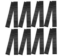 Healeved 16 Pezzi Fascia da Lutto Nera Elastica Regolabile per Funerali e Sport Bracciale Commemorativo per Eventi Solenni e Partite di Calcio