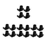 Healeved 16pezzi Walker Ski Glides Antiscivolo Per Camminatori Sliders Nylon Leggeri e Resistenti Supporto Per Assorbimento Shock Facili Da Installare Per Diverse Situazioni