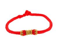 Healeved 1pezzi Braccialetto Corda Rossa Per Amanti Intrecciato Mano Ciondoli Cavigliera Unisex Di Design Semplice Come Regalo Per San o Compleanni