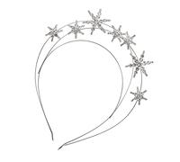 Healeved 1pezzi Cerchietto Elegante Con Cristalli Glitterati Per Donne e Ragazze Accessorio Per Feste e Matrimonio Comodo e Leggero Decorato Con Rhinestone Design Starlight
