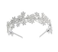 Healeved 1pezzi Cerchietto Vintage Fiori e Per Donne e Ragazze Accessorio Per Matrimoni Prom e Feste Decorazione e Affascinante