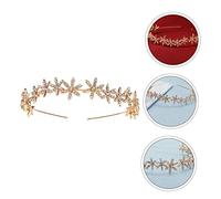 Healeved 1pezzi Copricapo Alla Moda in Forma Stella Per Sposa Accessori Acconciatura Capelli Decorazione Creativa Elegante Per Matrimonio Festa Servizio Fotografico