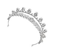 Healeved 1pezzi Corona di Strass per Sposa Tiara Nuziale Decorazioni per Capelli per Matrimonio e Feste Regalo Speciale per Damigella d Onore