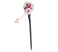 Healeved 1pezzi Elegante Forcina Per Legno Di Ebano Stile Vintage Accessorio Per Per Donne Hairpin Cinese Antico Con Decorazione Retro