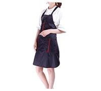 Healeved 1pezzi Grembiule Parrucchiere Regolabile Con Tasche Mantello Professionale Per Estetisti e Hair Stylist Comfort e Leggerezza Per Uso Salone e Domestico