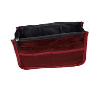 Healeved 1pezzi Large Capacity Portable Inner Bag Folding Storage Bag Doppio Multi-pocket Organizer Per Viaggi e Uso Quotidiano Borsa Versatile Per Accessori e Cosmetici