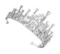 Healeved 1pezzi Per Sposa Accessori Eleganti Per Cerimonie e Feste Decorazione Con Strass Per Compleanni e Matrimoni Copricapo Glamour Per Occasioni Speciali