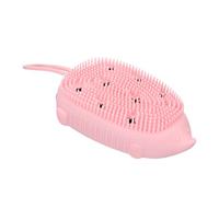 Healeved 1pezzi Spazzola Corpo Doccia Silicone Alimentare Utile Scrub Per Design Bifacciale Rapida Corda Appendere Salvaspazio Igienico