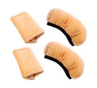 Healeved 1set Cuscini Antiscivolo Per Crutches e Bastoni Coperture Per Ascellari e Comfort Utenti Disabilità Colore