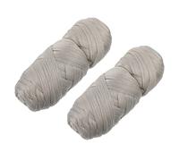 Healeved 2 Di Finte Grigie Extension Per Per Lo Styling Aspetto Naturale Non Perdono Inodori Per Feste
