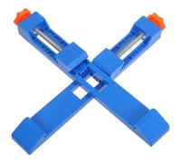 Healeved 2 Pezzi Binario Regolabile per Taglio con Base Morsetto Supporto Robusto per Pannelli in Legno Piastrelle in Marmo e Laminato Alta Precisione e Facilità di Trasporto