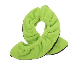 Healeved 2 Pezzi Coperture per Lame da Skate in Pile con Fascia Elastica Regolabile, Protezioni per Pattini da Hockey e Pattinaggio Artistico, per Allenamento e Sport All'aperto