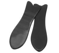 Healeved 2 pezzi di strumento Guasha per il viso: tavola Gua Sha in corno di bue per massaggio facciale - strumento di raschiatura in corno di bufalo d'acqua nero - dispositivo portatile per la della