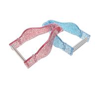 Healeved 2 Pezzi Epilatore Manuale per Rimozione Dei Peluicci con Design Innovativo Molla per Strumento Epilazione per Labbro e Guance Colori Distinti per Facile