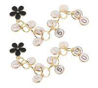 Healeved 2 Pezzi Marcatori per Punti Maglia Numeri da 0 a 9 in Lega Clip di Bloccaggio, Facili da Rimuovere per Lavori di Uncinetto e Crafting Femminile