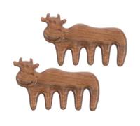 Healeved 2 Pezzi Pettine Da Massaggio A Forma Di Mucca Pettine Massaggiante Per Gratta E Vinci Per Il Cuoio Capelluto Spazzola Per Massaggio Dei Pettine Da Massaggio A