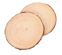 Healeved 2 Pezzi Pietre da Passo in Legno Riutilizzabili per Camminamento Giardino Esterno Installazione Facile Stile Minimalista ed Estetica Semplice per Percorsi e Giardini