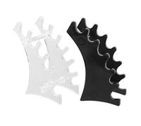 Healeved 2 Pezzi Porta Pennelli Da Trucco Realizzare Un Supporto Per Riporre Le Spazzole Porta Del Pennello Creativo Stendino Per Pennelli Espositore Per Penna Per Sopracciglia Plastica