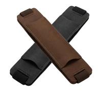 Healeved 2 Pezzi Portapenne Elastico per Diario e Agenda, Manicotto Pu | Custodia con Fascia Flessibile, Ammortizzazione Stabile e Presa Antiscivolo, per Planner e Quaderni