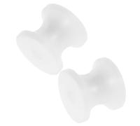 Healeved 2 Pezzi Rullo di Ancoraggio in Nylon, Rullo Guida Ancora Marino Bianco per Yacht e Watercraft, Compatibile Barche, per Condizioni Marine e Mare Mosso