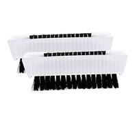 Healeved 2 Pezzi Spazzola Per Lavare La Pulizia Della Casa Conveniente Scrubber Per Unghie Tagliaunghie Bifacciale Balsamo Per Rimuovere Smalto Per Cuticole Scopa A Mano Tagliaunghie