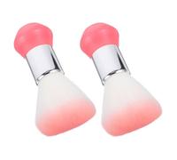 Healeved 2 Pezzi Spazzola per Taglio dei Chioma e Collo da Barbiere Set 2 Pezzi con Setole in Nylon Morbide, Portatile e Lavabile per Pulizia Peli Tagliati Uso Professionale e Domestico