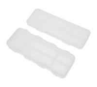 Healeved 2 Pezzi Stampo in Silicone Riutilizzabile per Portapenne, Scatola