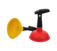 Healeved 2 Pezzi Sturalavandino Manuale in Gomma, per Lavello Cucina e Bagno, Strumento di Sblocco Tubi e Scarichi per Pulizia Domestica