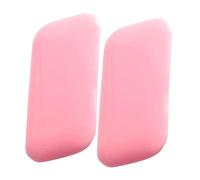 Healeved 2 Pz Strumenti per il trapianto di ciglia cuscinetto piegaciglia strumento porta ciglia Cuscinetto frontale per ciglia Cuscinetti per extension ciglia Gel di silice rosa