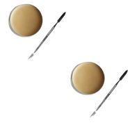 Healeved 2 Scatole Set cera cicatrice Halloween clown kit cera per la pelle facciale colore ferite dell'orrore cicatriziale per vernice per