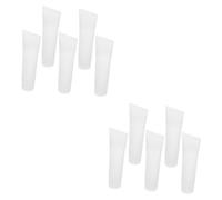 Healeved 2 Set Da 100 Ml Di Bottiglie Da Viaggio Ricaricabili Contenitori Per Shampoo Lozione Bagnoschiuma Tonico 5 Pezzi * 2 Stile Casuale