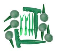 Healeved 2 set di attrezzi da giardinaggio per la semina: attrezzo di precisione per la semina - Seminatrice manuale per ortaggi, fiori e piante grasse.