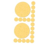 Healeved 2 Set Di Dischetti Di Cotone Struccanti - Spugne Esfolianti Per La Pulizia Del Viso E Spugne Ecologiche 10 Pezzi * 2