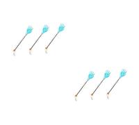Healeved 2 Set Di Massaggiatori Per Gambe Tiragraffi Portatili Da Viaggio Per Alleviare Il Prurito E Massaggio Completo Del Corpo 3 Pezzi*2