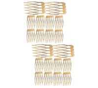 Healeved 2 Set Di Piccoli Pettini Per Eleganti Pettini Laterali Scorrevoli Pettine Laterale Francese Per Pezzi Di Da Sposa Da Sposa Forniture Compatte Per L'artigianato 10 Pezzi * 2