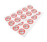 Healeved 20 Etichette Adesive di Sicurezza Non Toccare in PVC Adesivi Rotondi di Avvertimento Diametro 40 MM Segnaletica di Divieto per Macchinari Adatti a Uso Industriale e Laboratorio