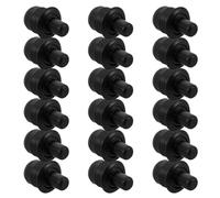 Healeved 20 Pezzi Clip Fissaggio Rete Altoparlante in Plastica Resistenti per Supporto Audio Clip Montaggio Rapido per Pannelli Acustici Accessori per Protezione e Pulizia Speaker