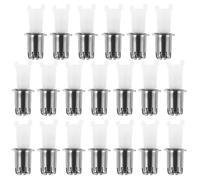 Healeved 20 pezzi di testina per rifinitore per naso - Testina di ricambio per rifinitore per peli del naso - Parte di ricambio per tagliacapelli per orecchie - Accessorio per la cura della persona