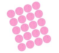 Healeved 20 pezzi Dischetti Struccanti in Cellulosa Legno Morbidi e Rotondi Tamponi Detergenti per Pulizia Profonda e Rimozione Donne