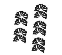 Healeved 200 Pezzi Corna Diavolo Plastica per Halloween Corna Fatte Mano per Accessori Fermagli Cerchietti e Feste Cosplay per Adulti