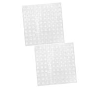 Healeved 200pezzi Cuscinetti Antiscivolo Adesivi Trasparenti Per Mobili Di Paraurti Per Protezione e Smorzamento Rumore Per Armadietti Porte