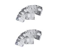 Healeved 200pezzi Nail Polish Remover Pads Foil Nail Wraps Per Rimozione Gel e Facile Da Usare Per Manicure Salone e Casa Per Donne e Ragazze